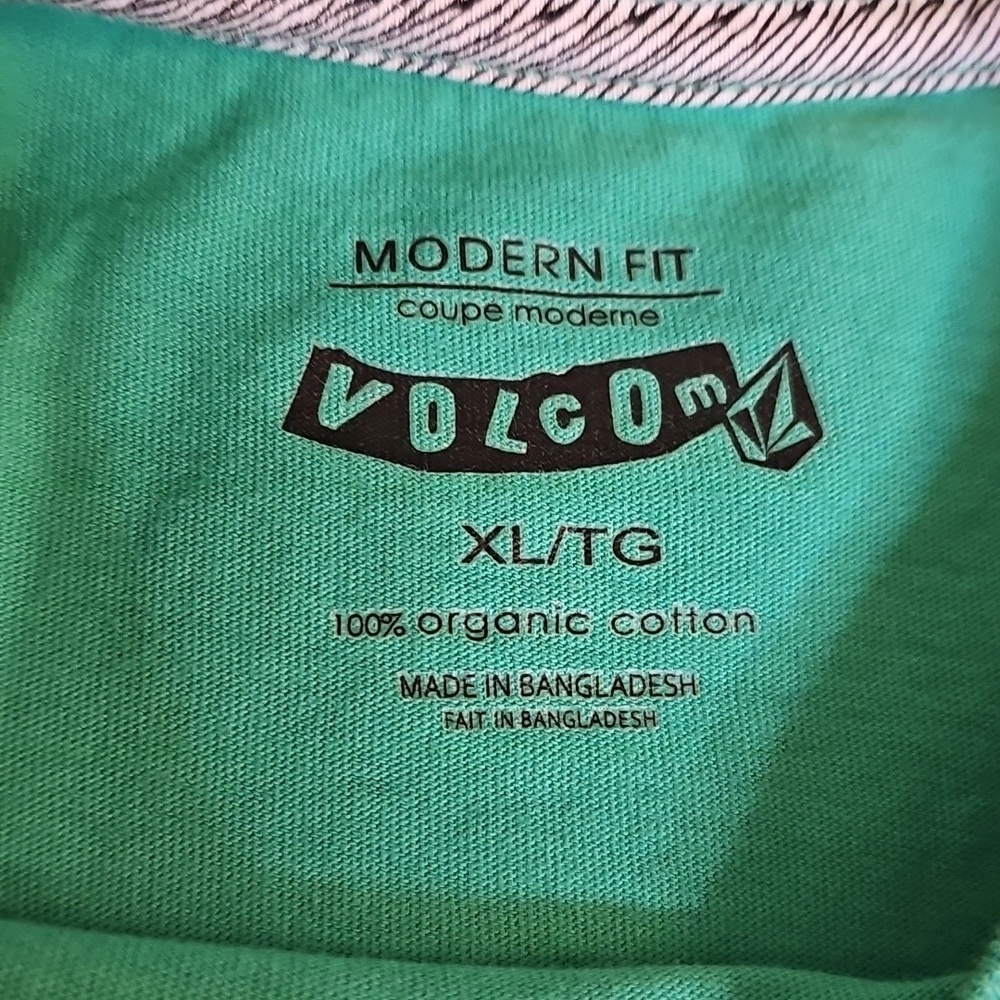 Volcom Kids' Green Aqua Graphic Tee - Picture 2 of 6